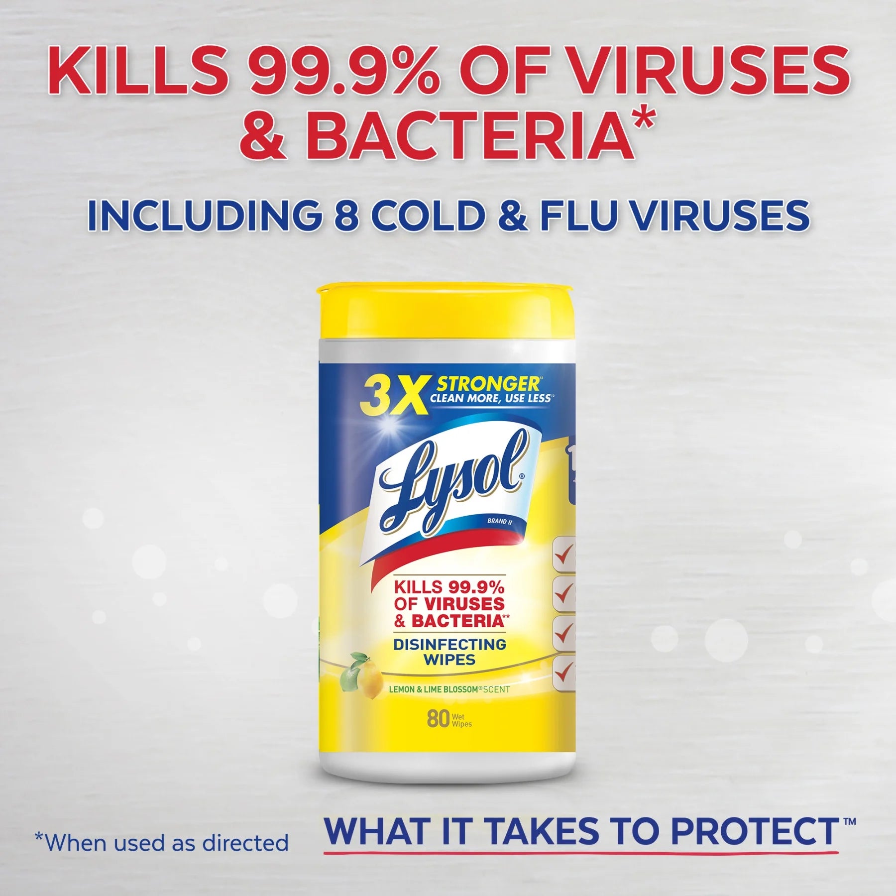 Disinfecting Wipes, 2 Lemon Lime & 1 Mango Hibiscus, 105Ct(3X35Ct), Brand New Day, Tested & Proven to Kill COVID-19 Virus