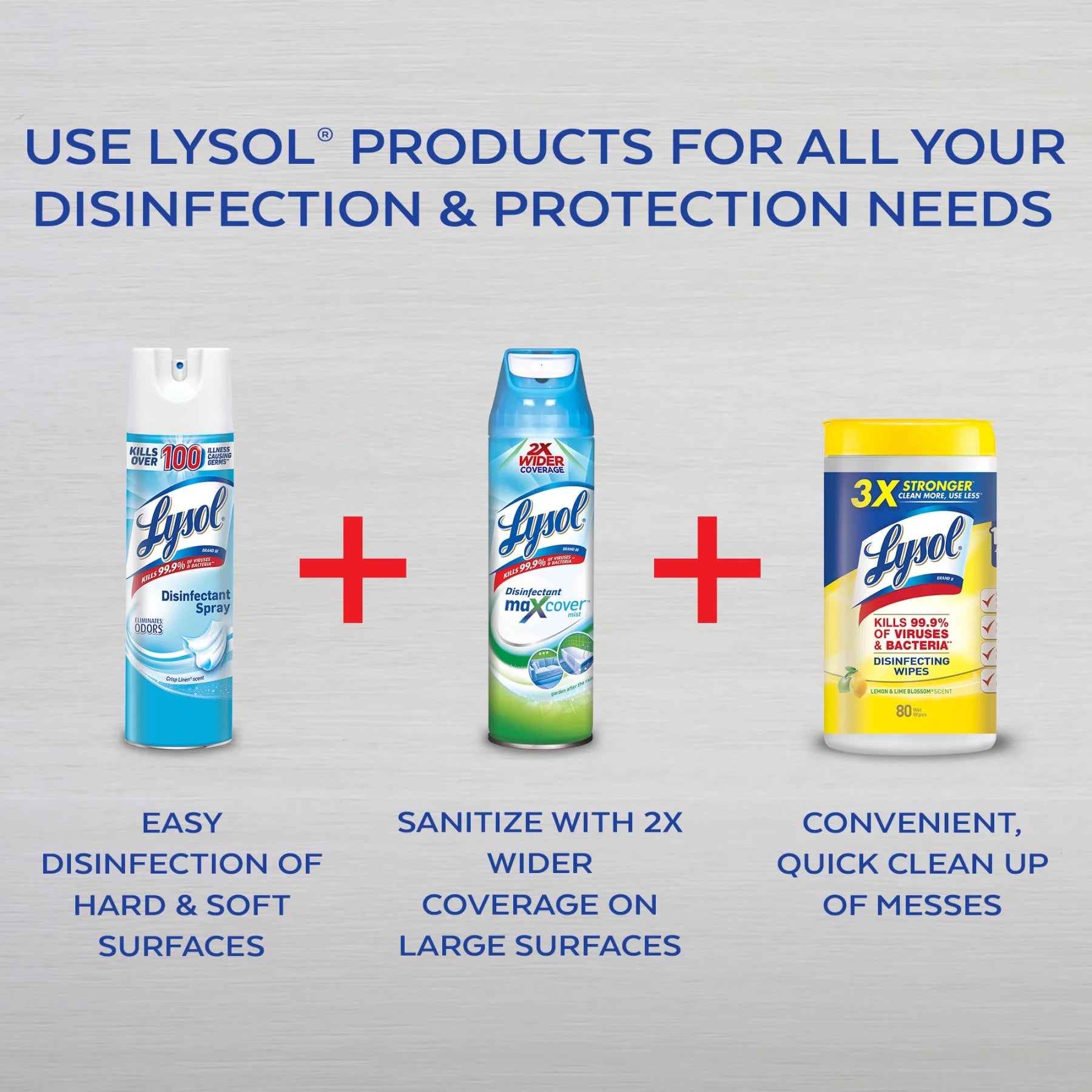 Disinfecting Wipes, 2 Lemon Lime & 1 Mango Hibiscus, 105Ct(3X35Ct), Brand New Day, Tested & Proven to Kill COVID-19 Virus